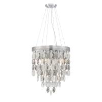 Nine Light Chandelier by Crystorama - Hudson Collection, Polished Chrome Finish - HUD-A2219-CH