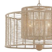 Four Light Chandelier by Crystorama - Jayna Collection, Burnished Silver Finish - JAY-A5004-BS