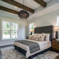 Six Light Chandelier by Crystorama - Poppy Collection, Matte Black Finish - POP-A5076-MK