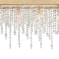 Six Light Chandelier by Crystorama - Winham Collection, Antique Gold Finish - WIN-617-GA-CL-MWP