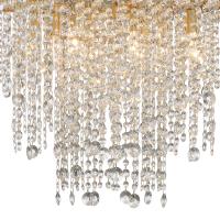 Eight Light Chandelier by Crystorama - Winham Collection, Antique Gold Finish - WIN-618-GA-CL-MWP
