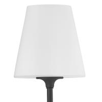 One Light Wall Sconce by Crystorama - Sylvan Collection, Black Forged Finish - 2441-OP-BF