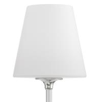 One Light Wall Sconce by Crystorama - Sylvan Collection, Polished Chrome Finish - 2441-OP-CH