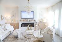 Eight Light Chandelier by Crystorama - Rylee Collection, Antique Gold Finish - 610-GA
