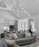 12 Light Chandelier by Crystorama - Arcadia Collection, Antique Silver Finish - ARC-1909-SA-CL-MWP