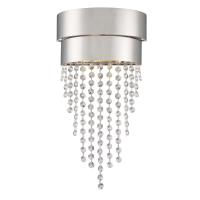 Two Light Wall Sconce by Crystorama - Clarksen Collection, Polished Nickel Finish - CLA-A3202-PN-CL-MWP