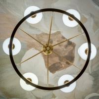 Six Light Chandelier by Crystorama - Keenan Collection, Vibrant Gold Finish - KEE-A3006-VG
