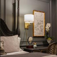 One Light Wall Sconce by Crystorama - Marshall Collection, Aged Brass Finish - MAR-A8031-AG