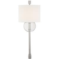 One Light Wall Sconce by Crystorama - Rachel Collection, Polished Nickel Finish - RAC-A3501-PN