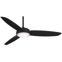 54" Ceiling Fan by Minka Aire - Concept IV Collection, Coal Finish - F465L-CL