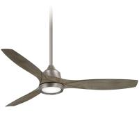 60"Ceiling Fan by Minka Aire - Skyhawk Collection, Burnished Nickel Finish - F749L-BNK