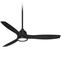 60"Ceiling Fan by Minka Aire - Skyhawk Collection, Coal Finish - F749L-CL