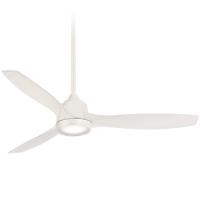 60"Ceiling Fan by Minka Aire - Skyhawk Collection, Flat White Finish - F749L-WHF