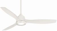60"Ceiling Fan by Minka Aire - Skyhawk Collection, Flat White Finish - F749L-WHF