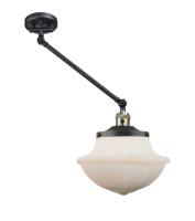 One Light Swing Arm by Innovations - Franklin Restoration Collection, Black Antique Brass Finish - 237-BAB-G541