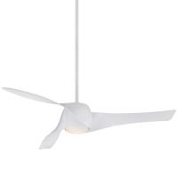 58"Ceiling Fan by Minka Aire - Artemis Collection, White Finish - F803DL-WH