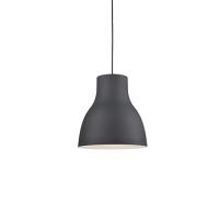 One Light Pendant by Kuzco Lighting - Cradle Collection, Black Finish - 494216-BK