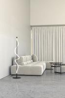LED Floor Lamp by Kuzco Lighting - Cursive Collection, Black Finish - FL95360-BK