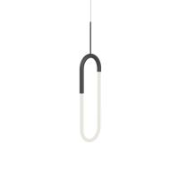 LED Pendant by Kuzco Lighting - Huron Collection, Black Finish - PD95108-BK