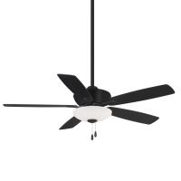 52"Ceiling Fan by Minka Aire - Minute Collection, Coal Finish - F553L-CL