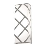 LED Wall Sconce by AFX Lighting - Haven Collection, Satin Nickel Finish - HVNS0513LAJUDSN