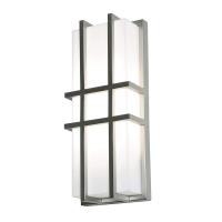 LED Wall Sconce by AFX Lighting - Lambert Collection, Satin Nickel Finish - LBTS0614LAJUDSN