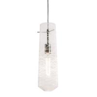 One Light Pendant by AFX Lighting - Spun Collection, Satin Nickel Finish - SPP05MBSNCL