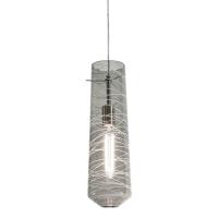 One Light Pendant by AFX Lighting - Spun Collection, Satin Nickel Finish - SPP05MBSNSM