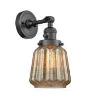 One Light Wall Sconce by Innovations - Franklin Restoration Collection, Oil Rubbed Bronze Finish - 203SW-OB-G146
