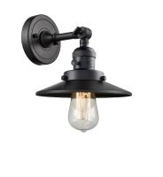 One Light Wall Sconce by Innovations - Franklin Restoration Collection, Matte Black Finish - 203SW-BK-M6