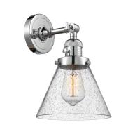 One Light Wall Sconce by Innovations - Franklin Restoration Collection, Polished Chrome Finish - 203SW-PC-G44