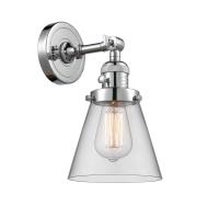 One Light Wall Sconce by Innovations - Franklin Restoration Collection, Polished Chrome Finish - 203SW-PC-G62