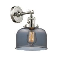 One Light Wall Sconce by Innovations - Franklin Restoration Collection, Polished Nickel Finish - 203SW-PN-G73