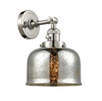 One Light Wall Sconce by Innovations - Franklin Restoration Collection, Polished Nickel Finish - 203SW-PN-G78