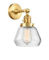 One Light Wall Sconce by Innovations - Franklin Restoration Collection, Satin Gold Finish - 203SW-SG-G172