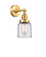 One Light Wall Sconce by Innovations - Franklin Restoration Collection, Satin Gold Finish - 203SW-SG-G52