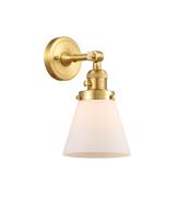 One Light Wall Sconce by Innovations - Franklin Restoration Collection, Satin Gold Finish - 203SW-SG-G61