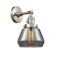 One Light Wall Sconce by Innovations - Franklin Restoration Collection, Brushed Satin Nickel Finish - 203SW-SN-G173