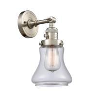 One Light Wall Sconce by Innovations - Franklin Restoration Collection, Brushed Satin Nickel Finish - 203SW-SN-G192