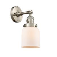 One Light Wall Sconce by Innovations - Franklin Restoration Collection, Brushed Satin Nickel Finish - 203SW-SN-G51