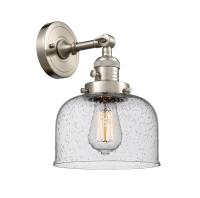 One Light Wall Sconce by Innovations - Franklin Restoration Collection, Brushed Satin Nickel Finish - 203SW-SN-G74