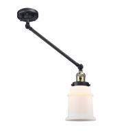 LED Swing Arm by Innovations - Franklin Restoration Collection, Black Antique Brass Finish - 237-BAB-G181-LED