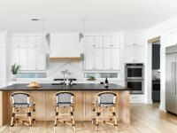 Three Light Chandelier by Crystorama - Alston Collection, Matte White + Antique Gold Finish - 8687-MT-GA