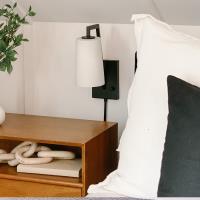 One Light Wall Sconce by Crystorama - Avon Collection, Matte Black Finish - AVO-B4201-MK