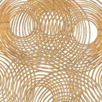 One Light Pendant by Crystorama - Doral Collection, Renaissance Gold Finish - DOR-B7701-RG