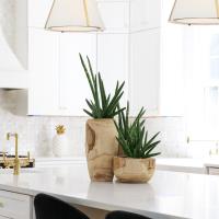 Three Light Pendant by Crystorama - Fulton Collection, Antique Gold Finish - FUL-904-GA