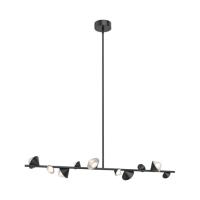 LED Island Pendant by Kuzco Lighting - Geode Collection, Black Finish - LP50851-BK