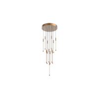 LED Pendant by Kuzco Lighting - Motif Collection, Brushed Gold Finish - MP75113-BG