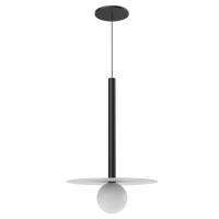 LED Pendant by Kuzco Lighting - Elixir Collection, Black Finish - PD15519-BK