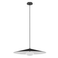 LED Pendant by Kuzco Lighting - Cruz Collection, Metal - Black/White Finish - PD22824-BK/WH